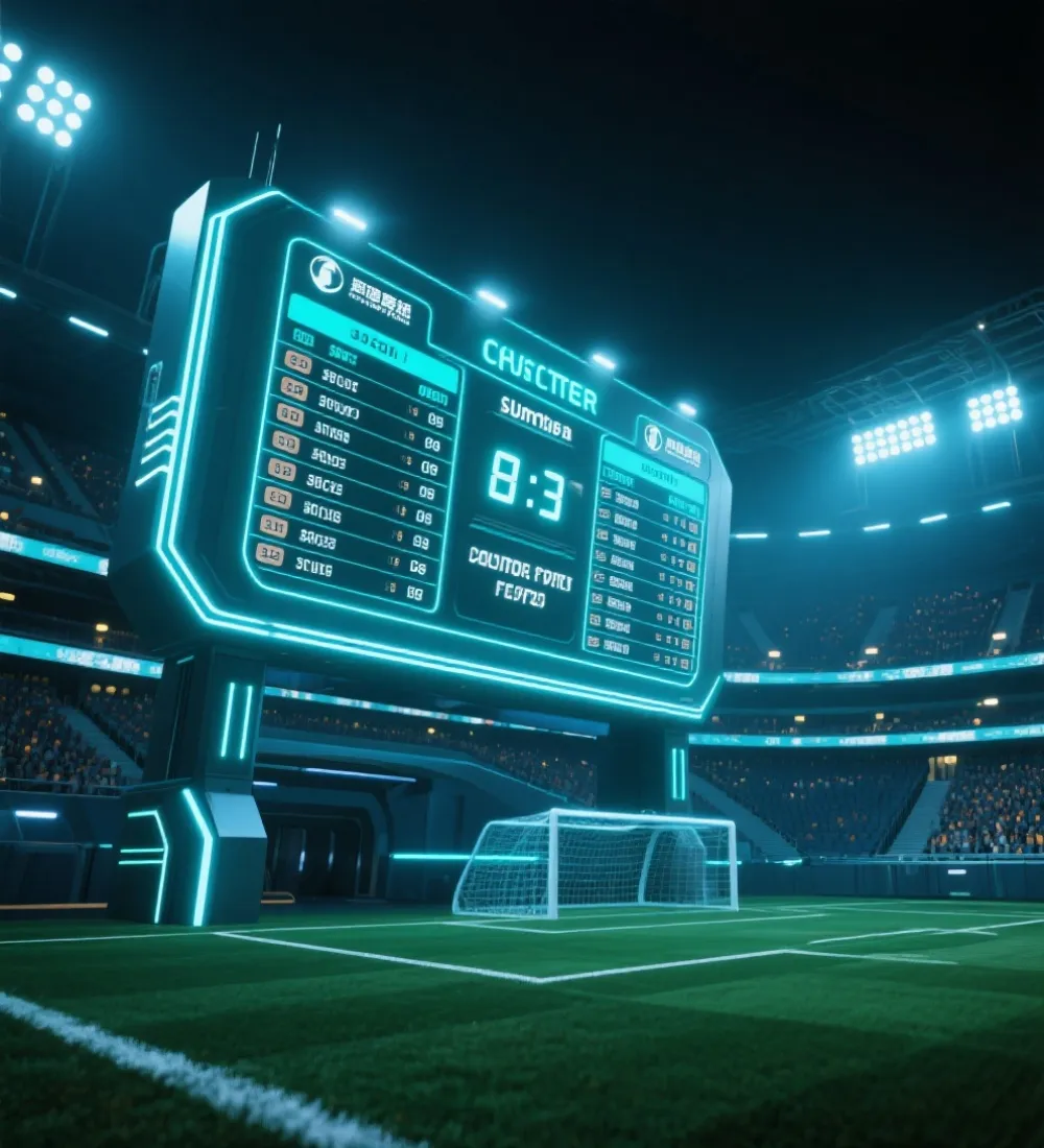 赛事追踪界面示意图